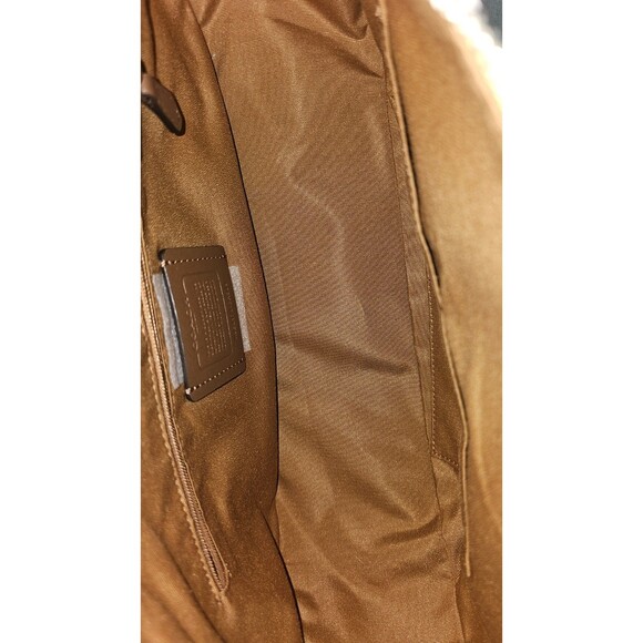 New Coach CH508 Mara Hobo Pebble Leather Shoulder bag Sandy Beige Multi - Picture 8 of 9